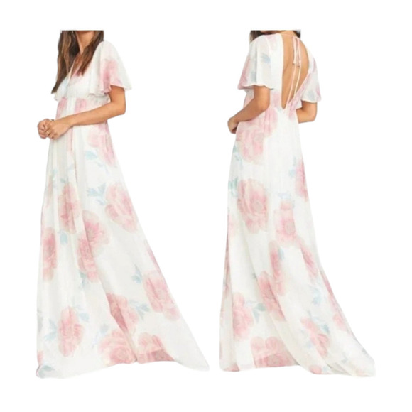 Show Me Your MuMu Dresses & Skirts - Show Me Your MuMu Faye Flutter Maxi Dress medium